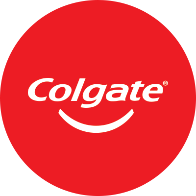 Colgate logo.