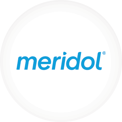 Meridol Products logo.